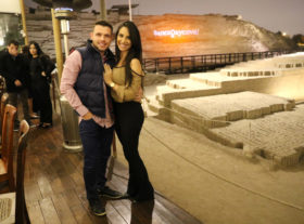 Fotógrafos en restaurante huaca pucllana miraflores