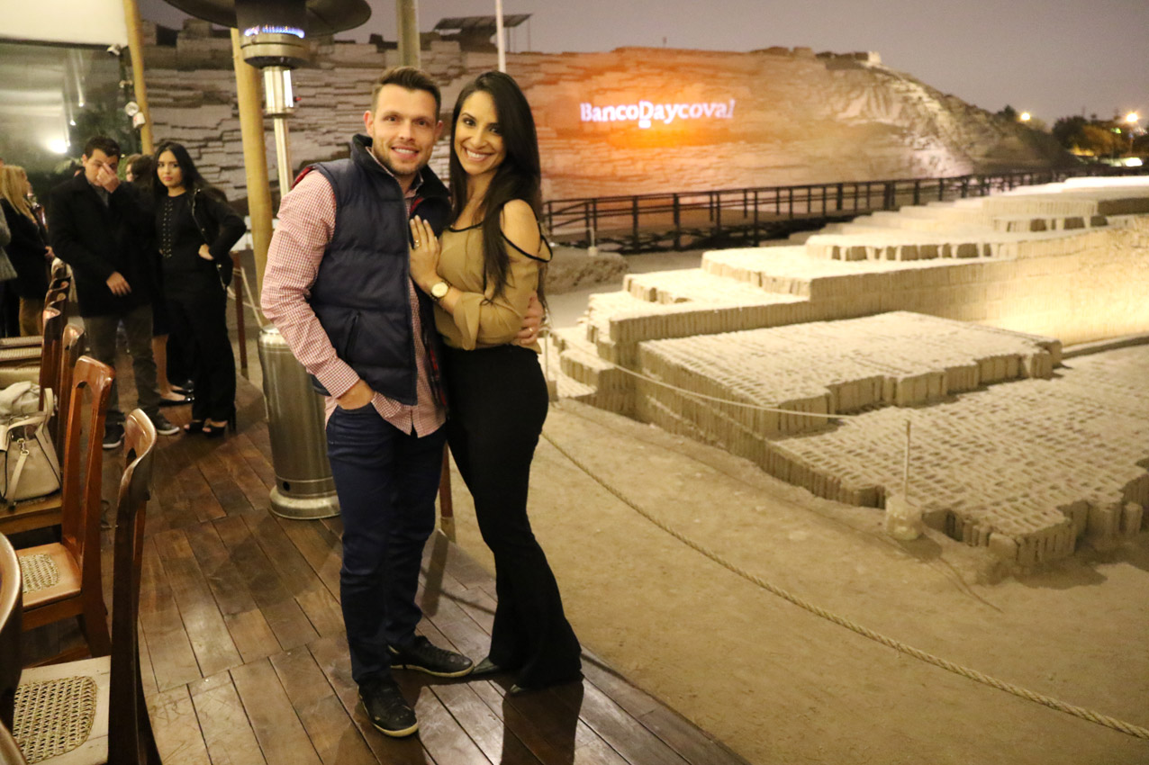 Fotógrafos en restaurante huaca pucllana miraflores