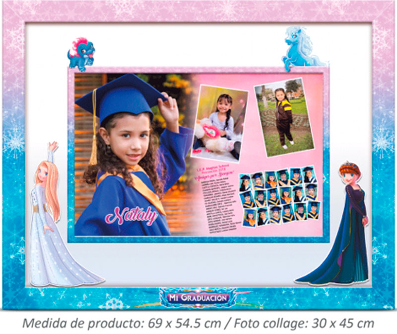 diploma-con-cuadro-de-foto-firmas-niños-promocion