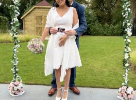 fotografo de bodas en SAN ISIDRO - sesión de fotos de novios en exteriores